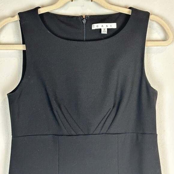 CAbi Black Sleeveless Blouse 2 - Picture 2 of 8